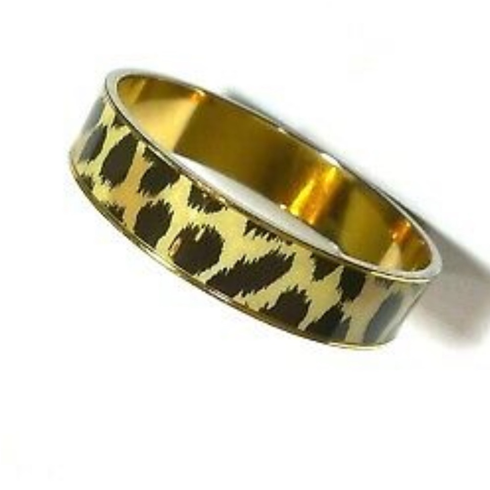 Kate Spade Leopard Bangle Bracelet